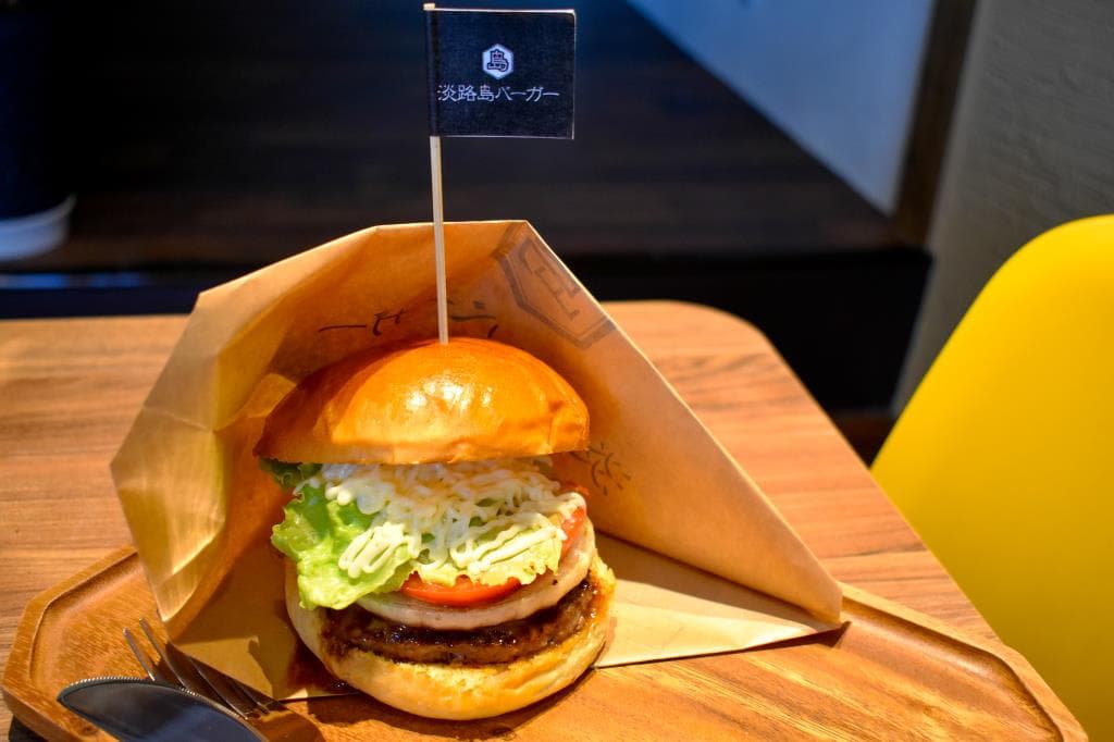 淡路島バーガー甲斐敷島店4/25OPEN!山梨初上陸!