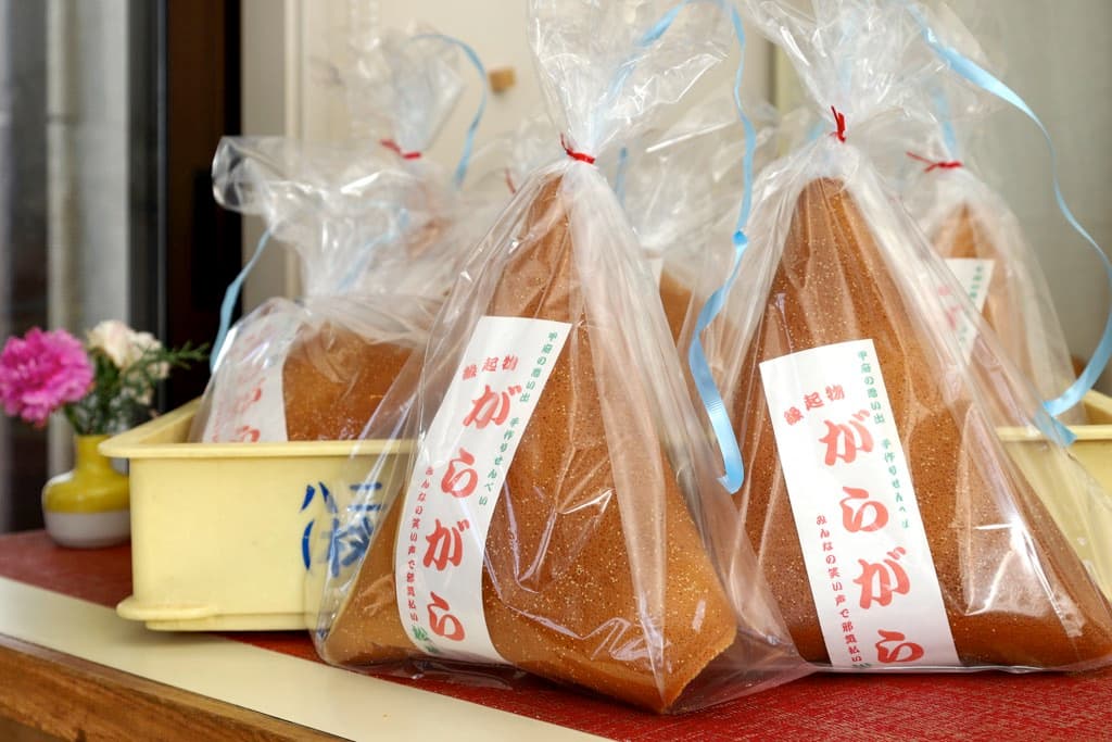 松林軒豊嶋家 節分の伝統菓子『がらがら』 今年も販売スタート