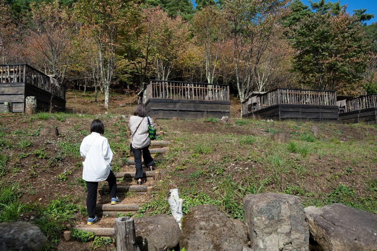 つながるCafé/富士山と河口湖が見える絶景テラス