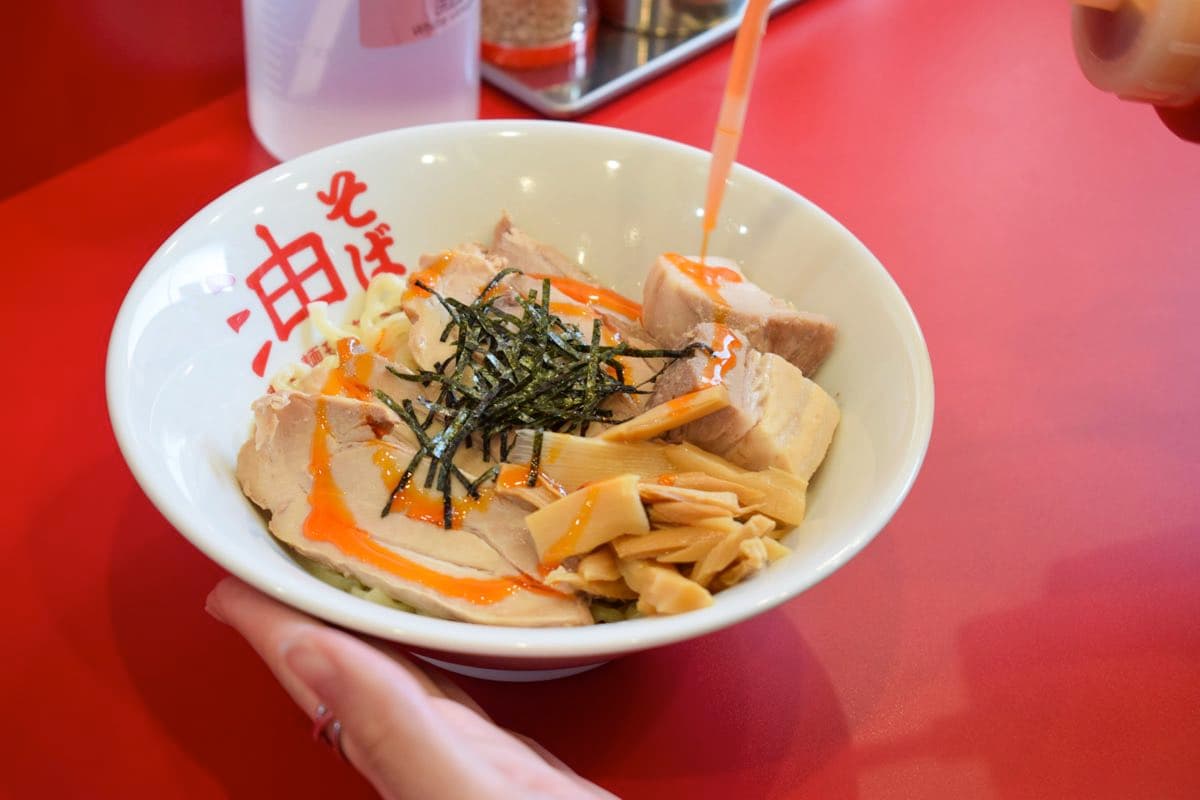 元祖油そば専門店 東京麺珍亭本舗 竜王店