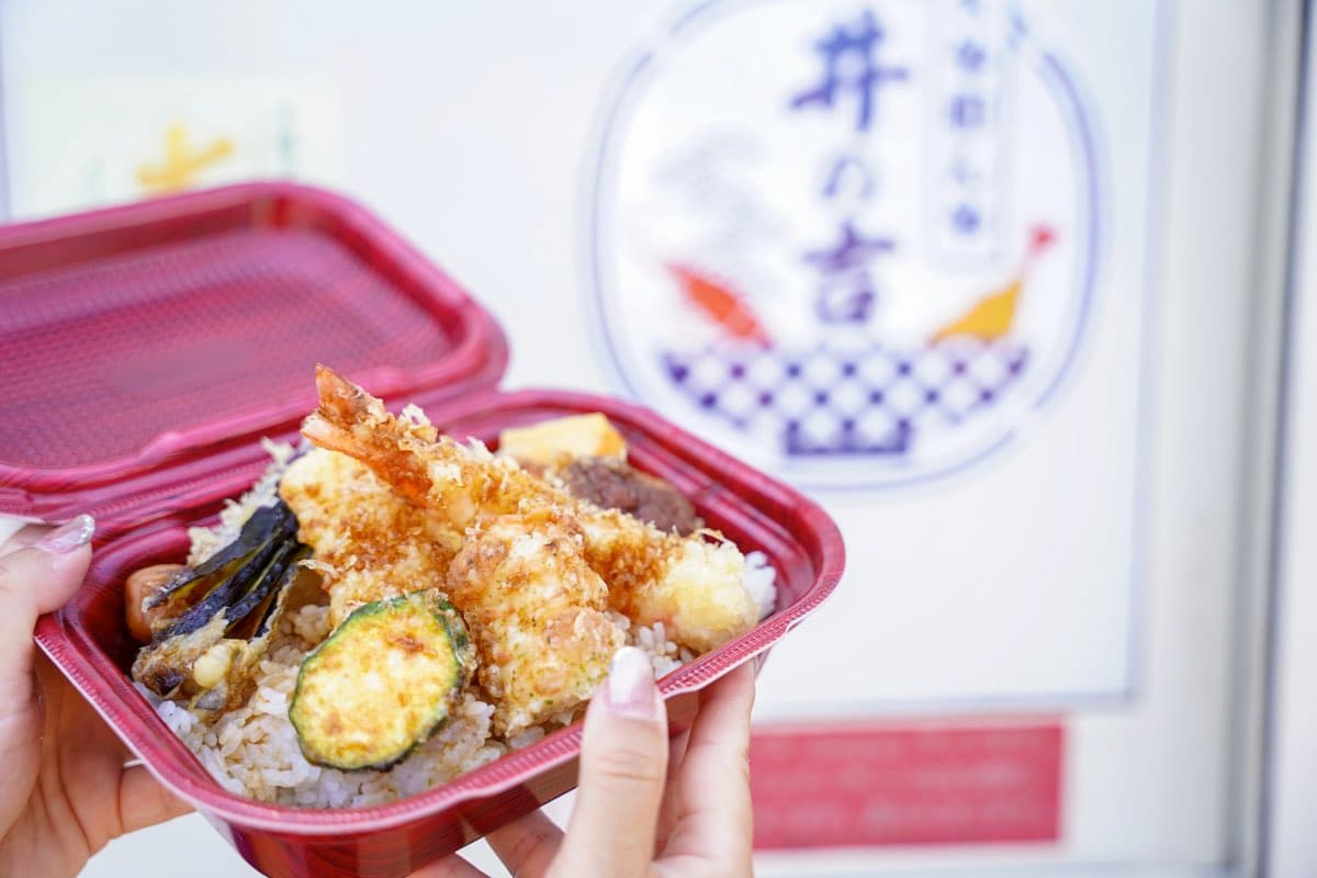 【井の吉 / キッチンカー】天丼のキッチンカーを発見!
