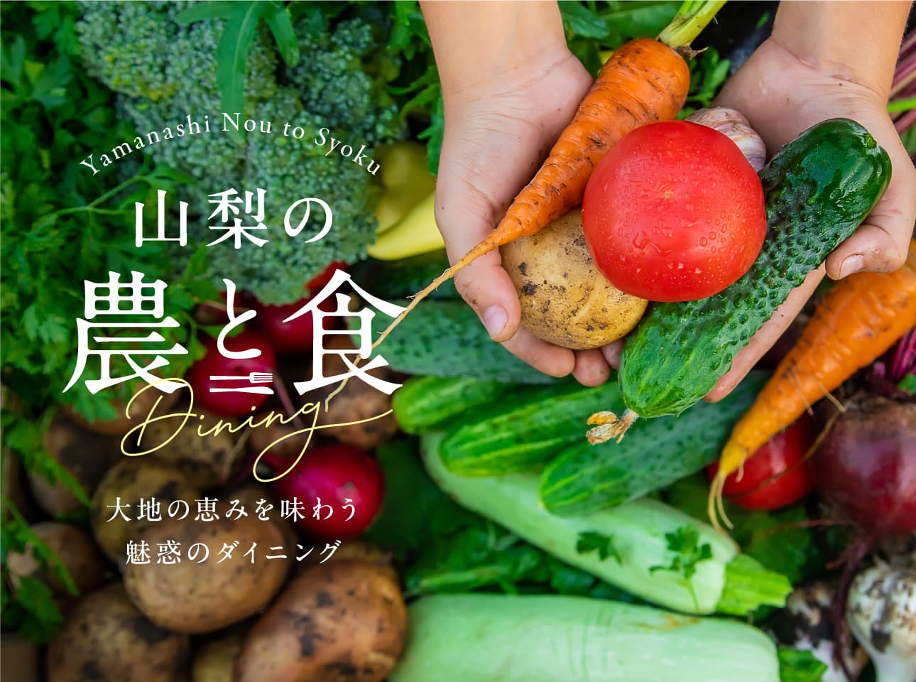 山梨の農と食を彩るレストラン~甲府、八ヶ岳、忍野村の珠玉のひと皿