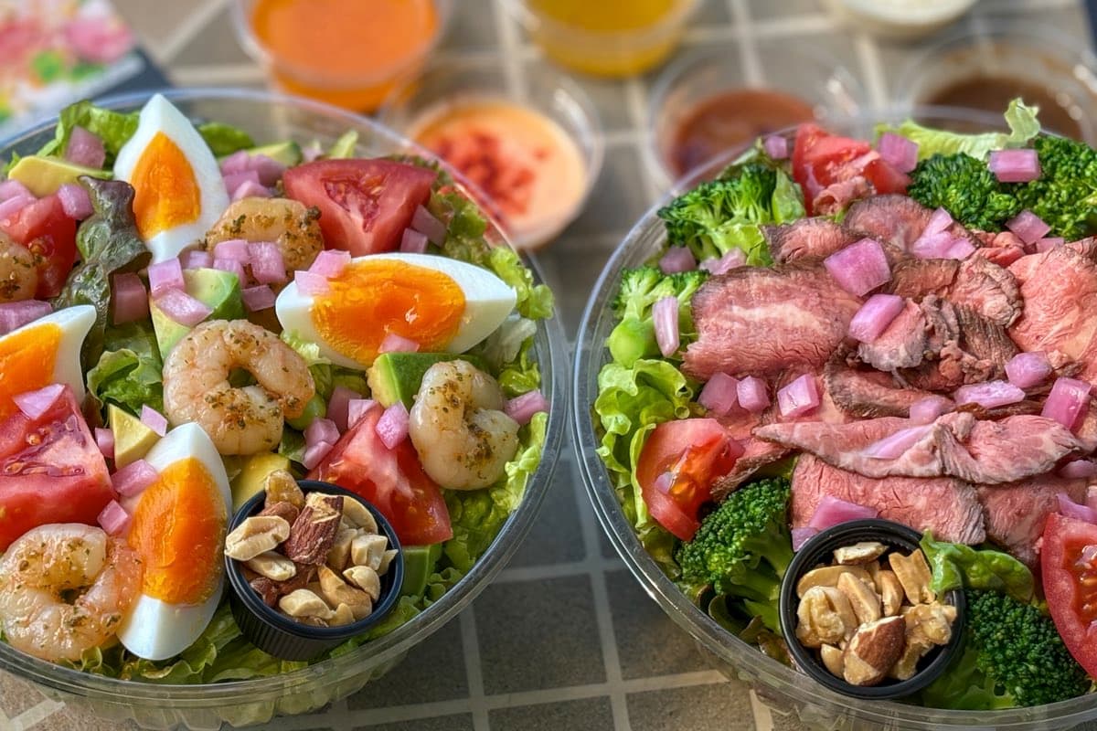 【SPACE SALAD / 中央市】宇宙人が営むサラダ専門店!話題の宇宙サラダを実食!