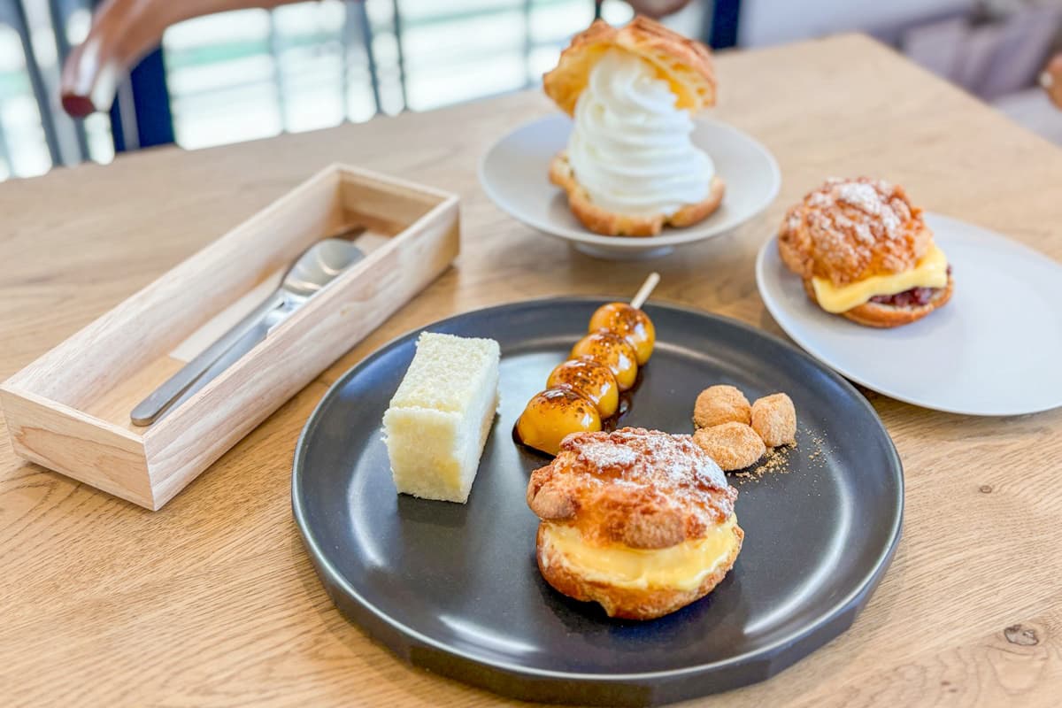 【湯村金精軒Café / 甲府市】和菓子屋さんのシュークリームが絶品すぎると大評判!アレンジメニューも