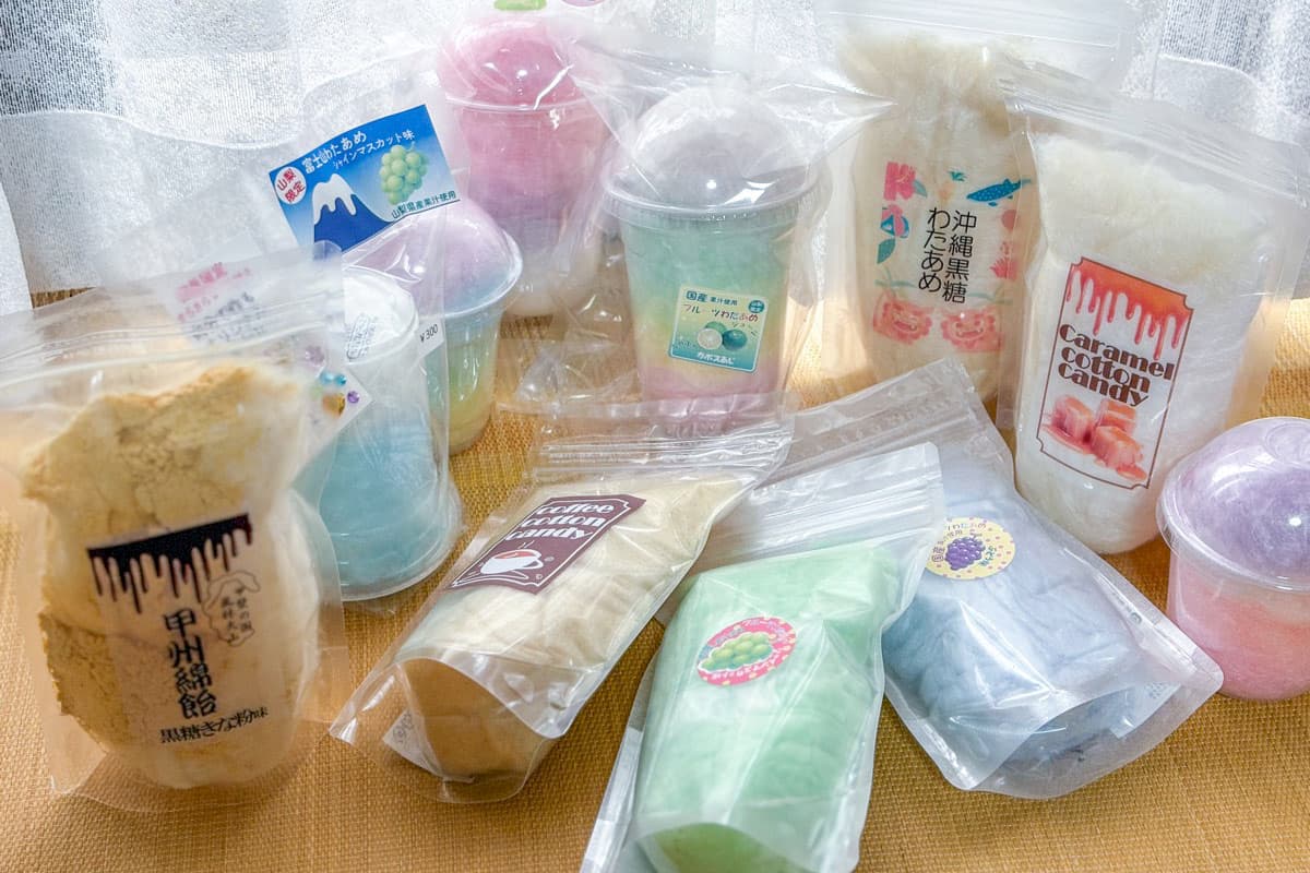 【わたあめ屋さん / 昭和町】果汁入りのフルーツわたあめは愛溢れるママの味!無人わたあめ専門店