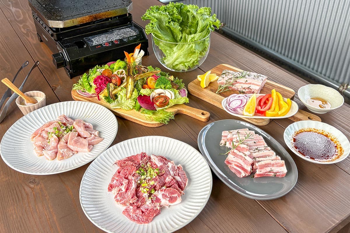 【hottate slow / 大月市】夏本番!外席でホルモン焼肉2026年7月梅雨明け本格スタート