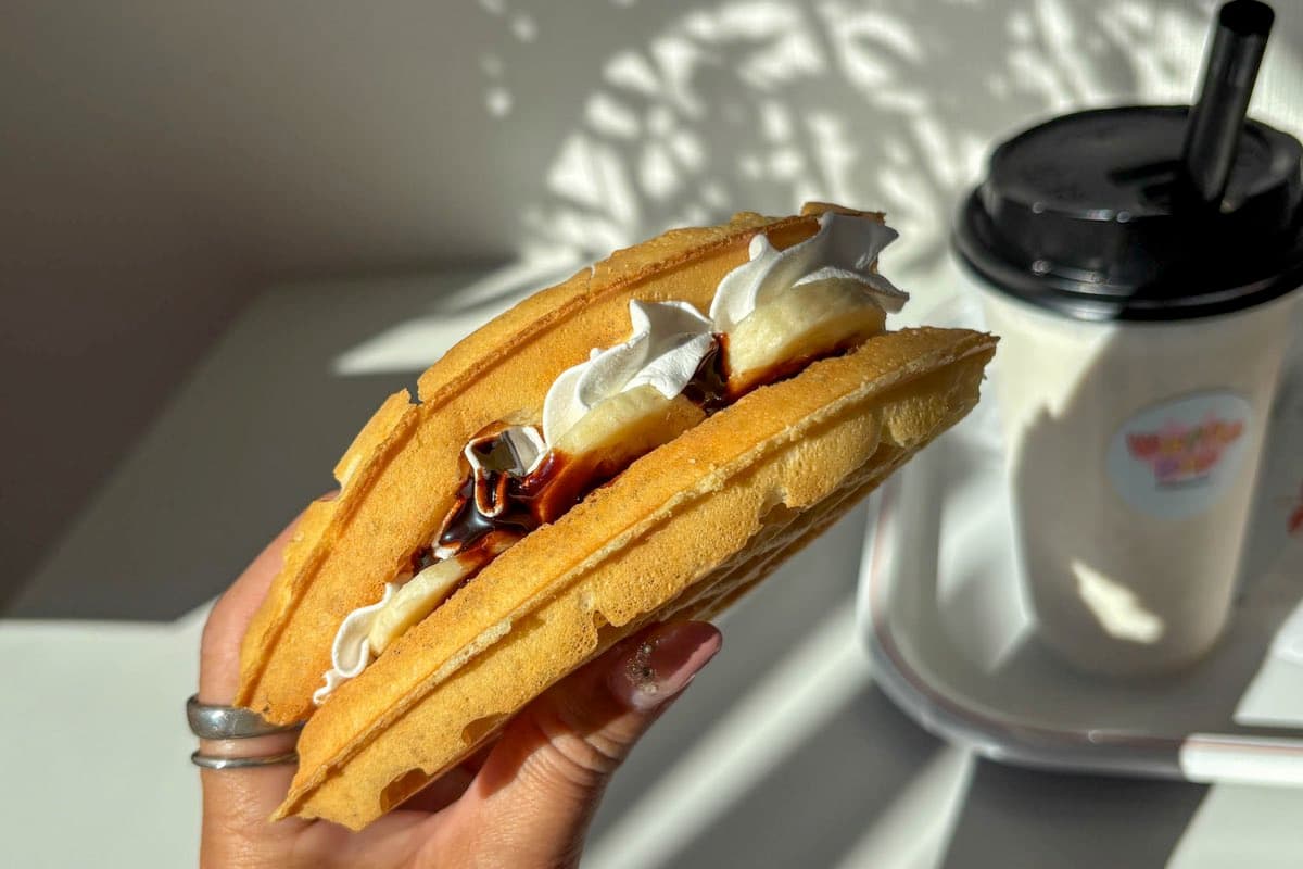 Waffle pop