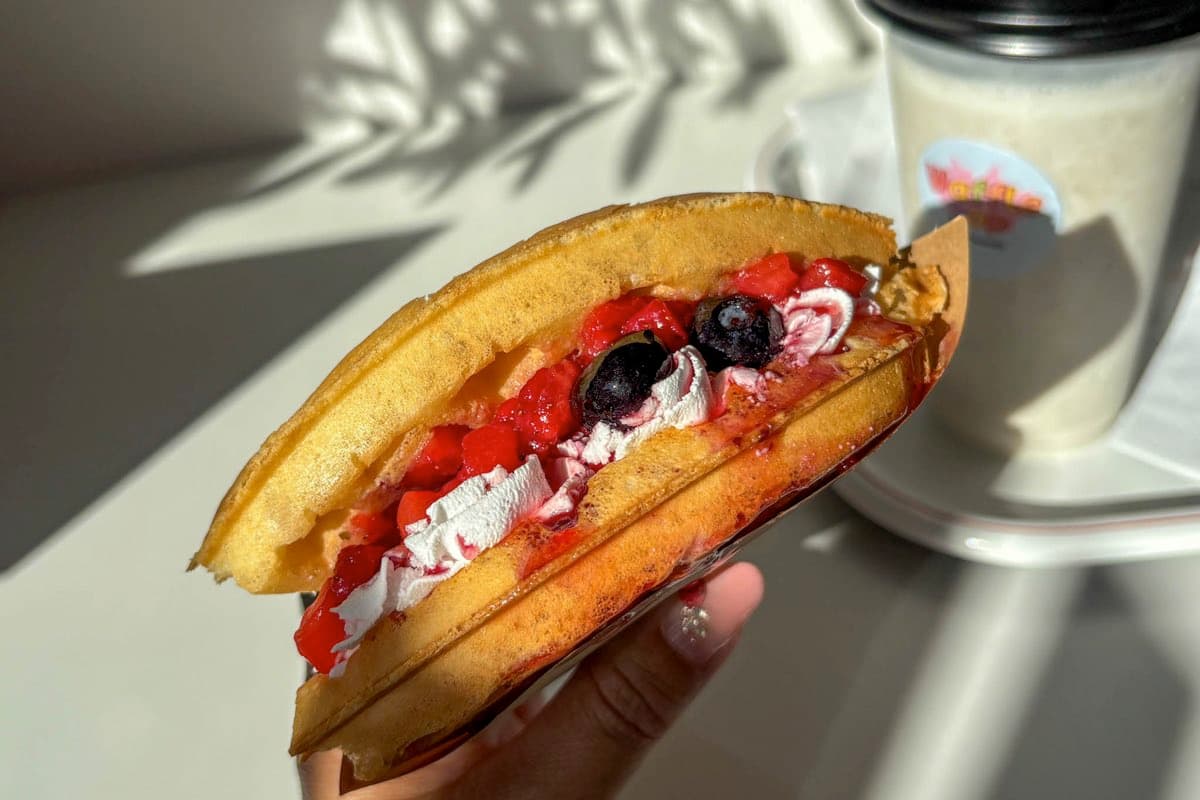 Waffle pop