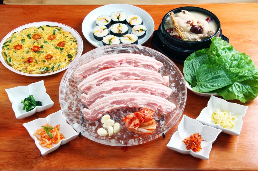 韓国料理 天蜜 1
