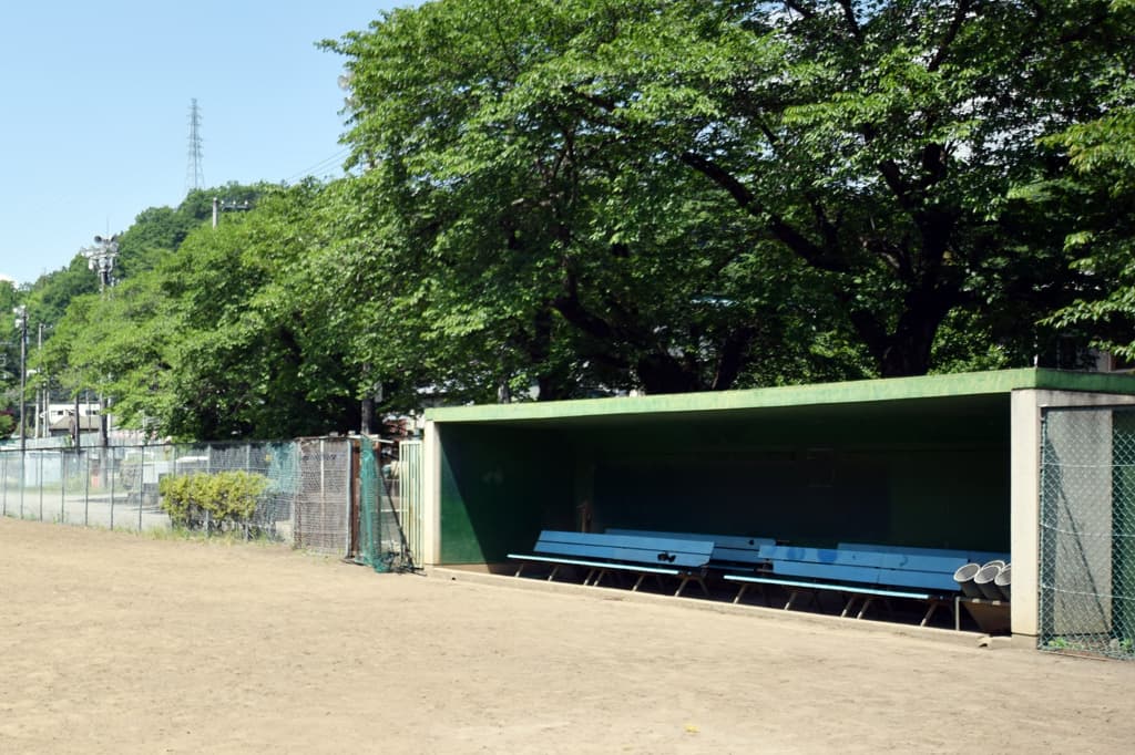 都留市 住吉球場 3