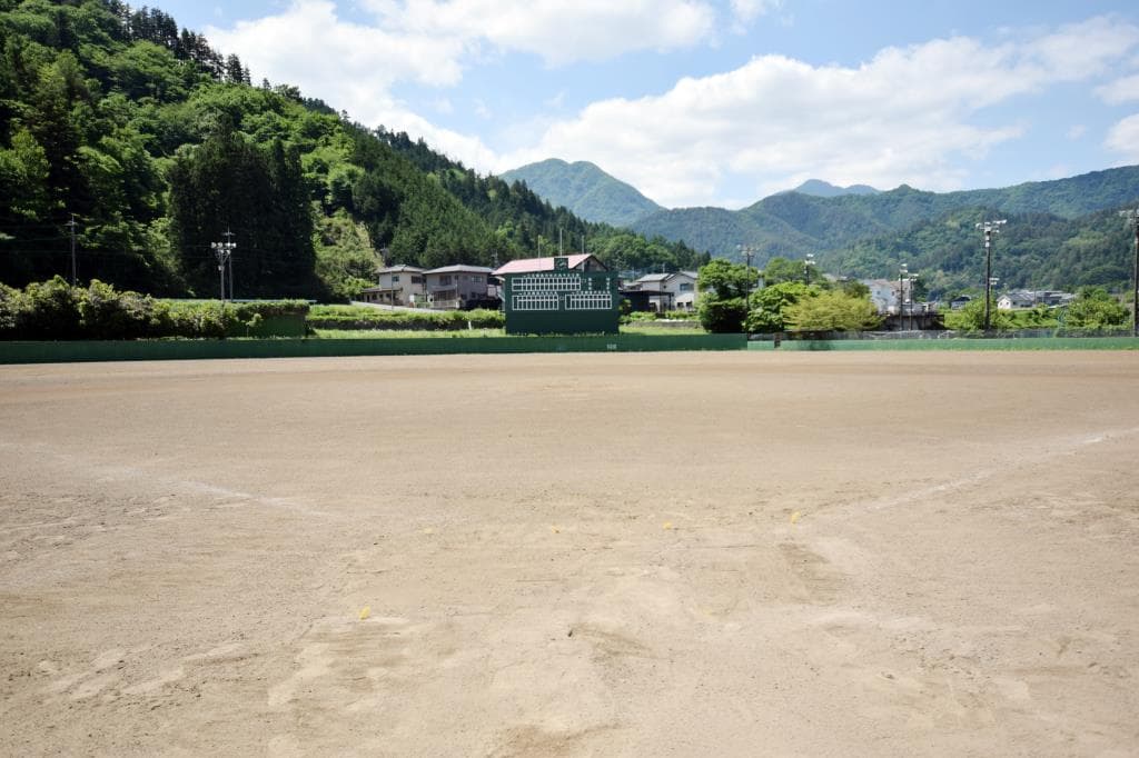 都留市 住吉球場 1