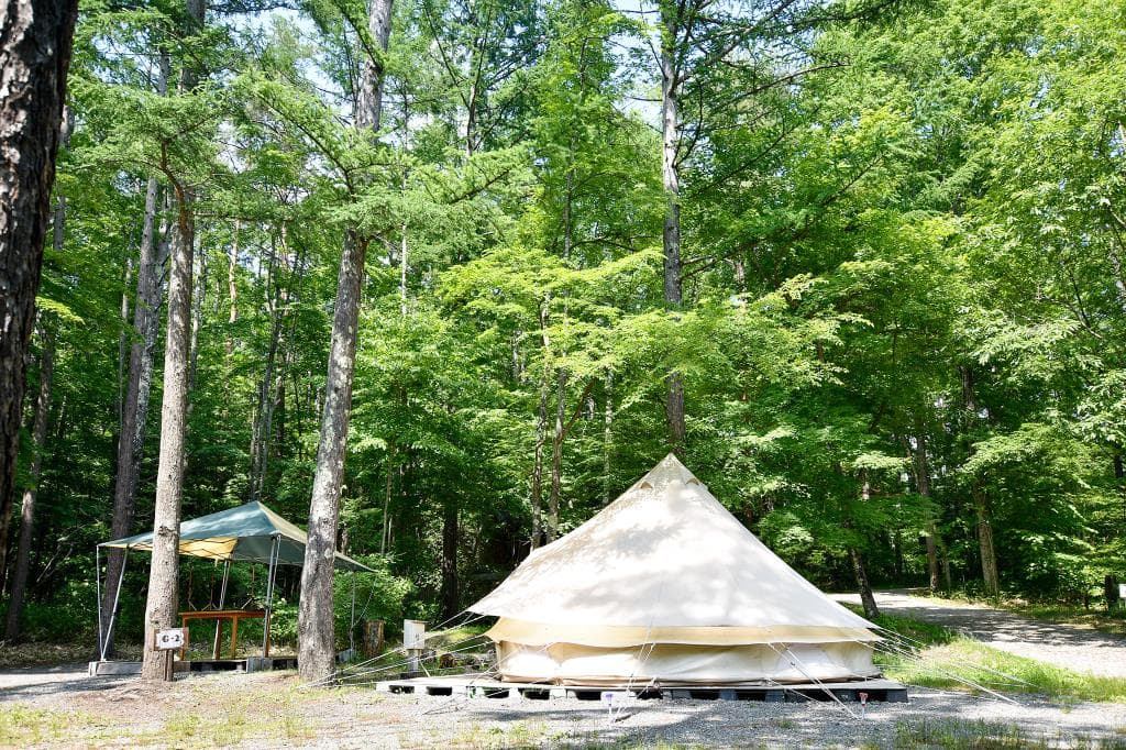 清里丘の公園 グランピング 1