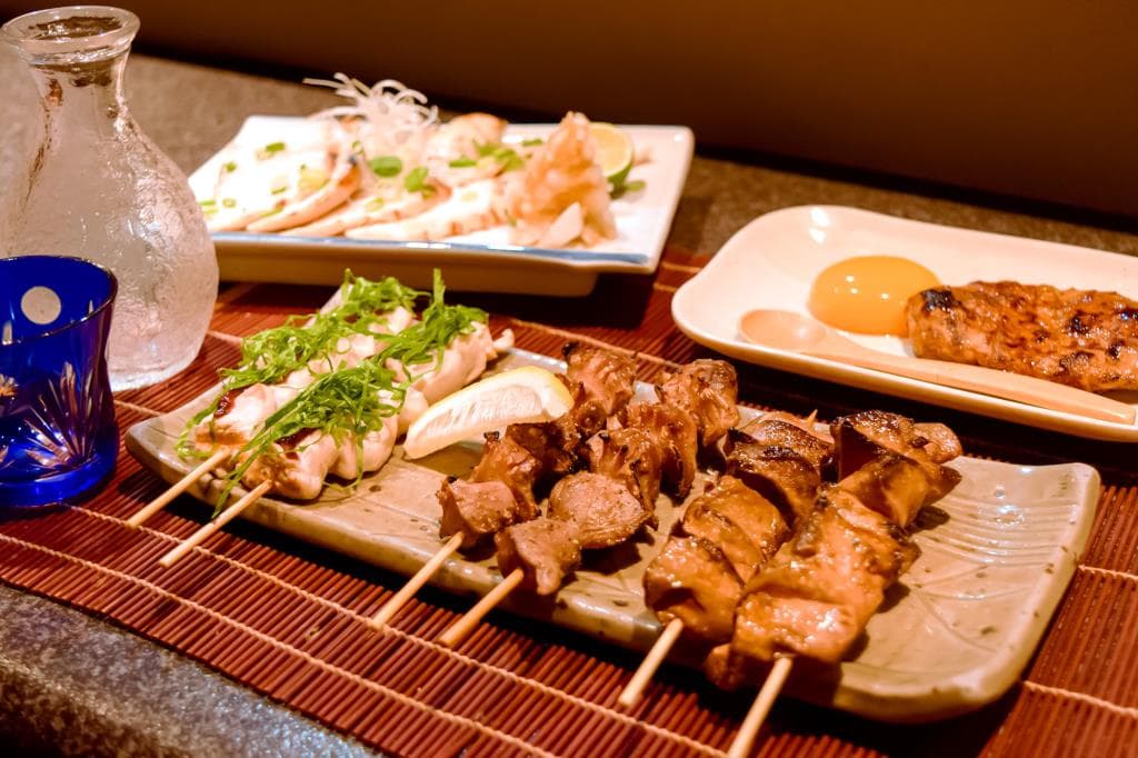 甲州地どり 串焼き 寛酔 1