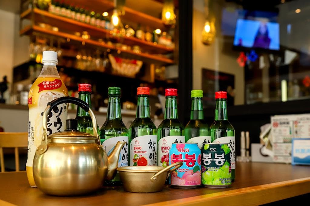 タッカンマリサカバ 韓国産のおつまみやお酒も多数♪ここでしか味わえないワインも!