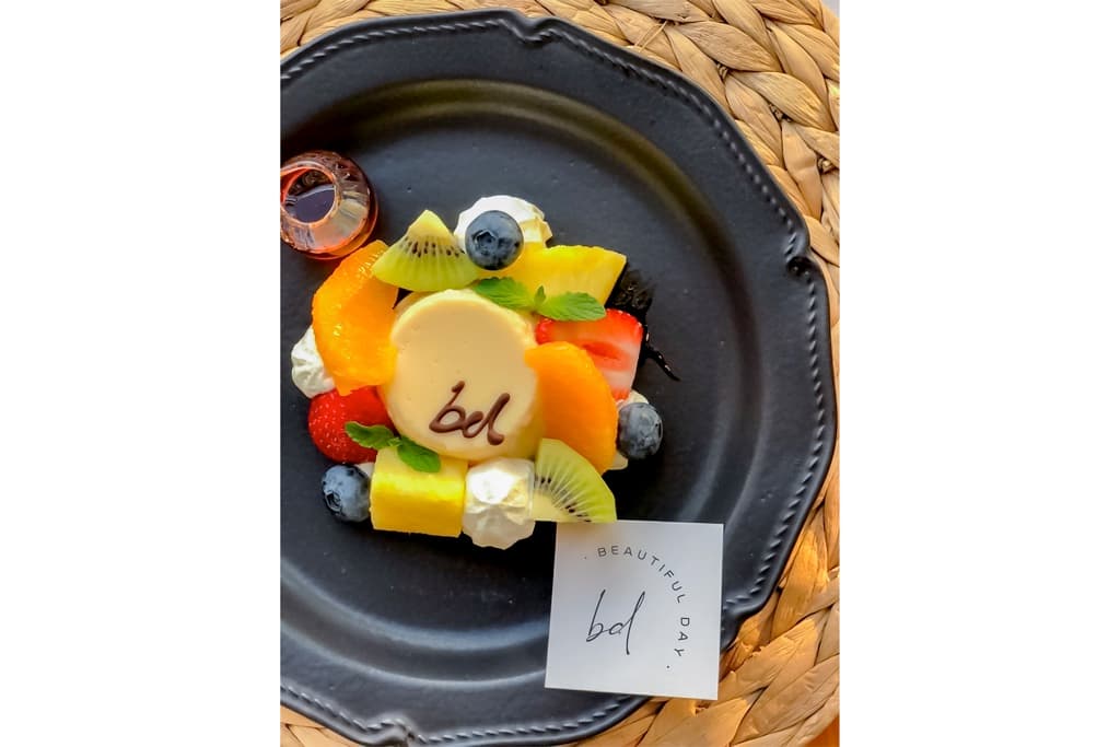 BEAUTIFUL DAY CAFÉ プリンアラモード 600円