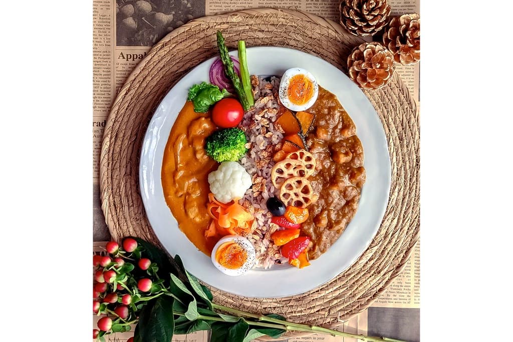 BEAUTIFUL DAY CAFÉ あいがけカレー 1,300円
