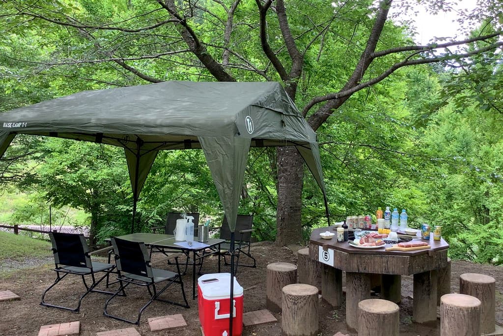 富士川クラフトパーク BBQ場 3