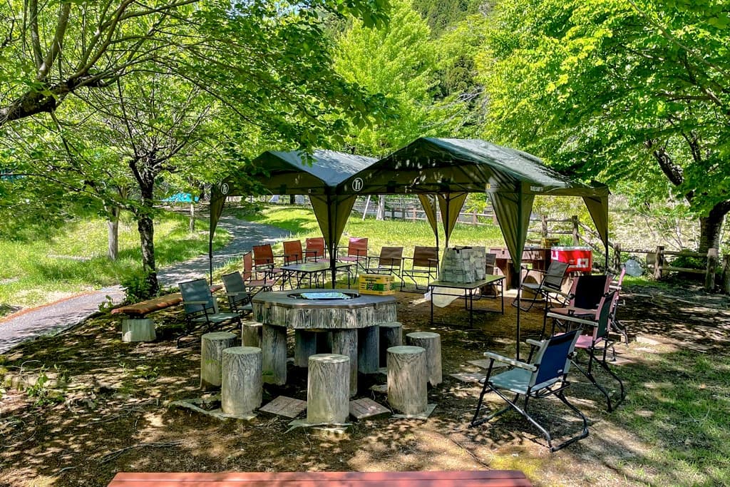 富士川クラフトパーク BBQ場