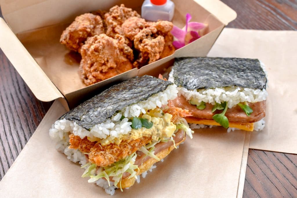 Kokuaのからあげスパムおにぎり 1