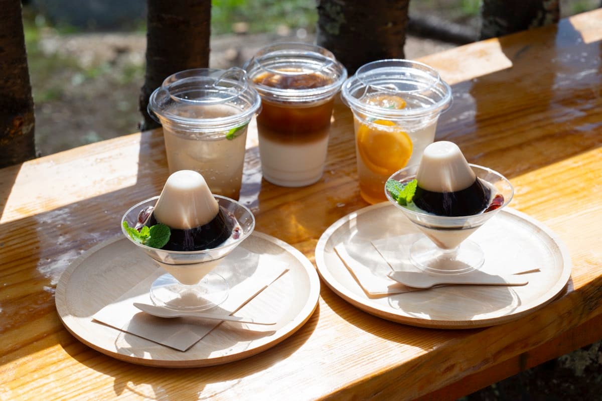 つながるcafe/富士山と河口湖がみえる絶景テラス 2