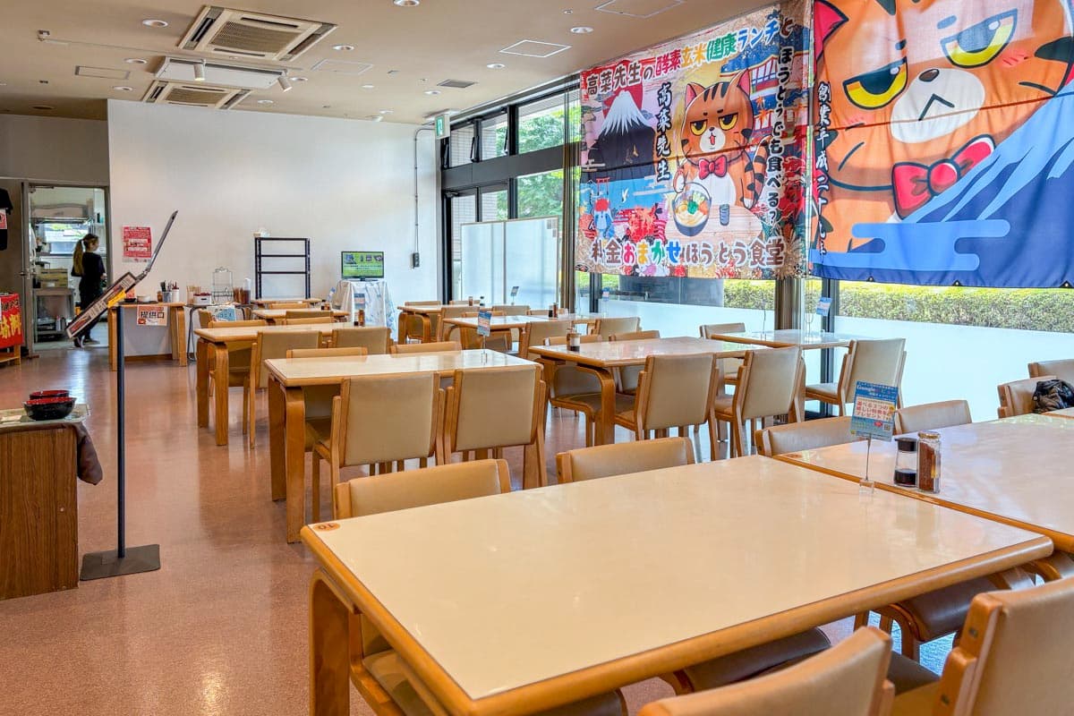 高菜先生の酵素玄米と料金おまかせほうとう食堂 甲府店 4
