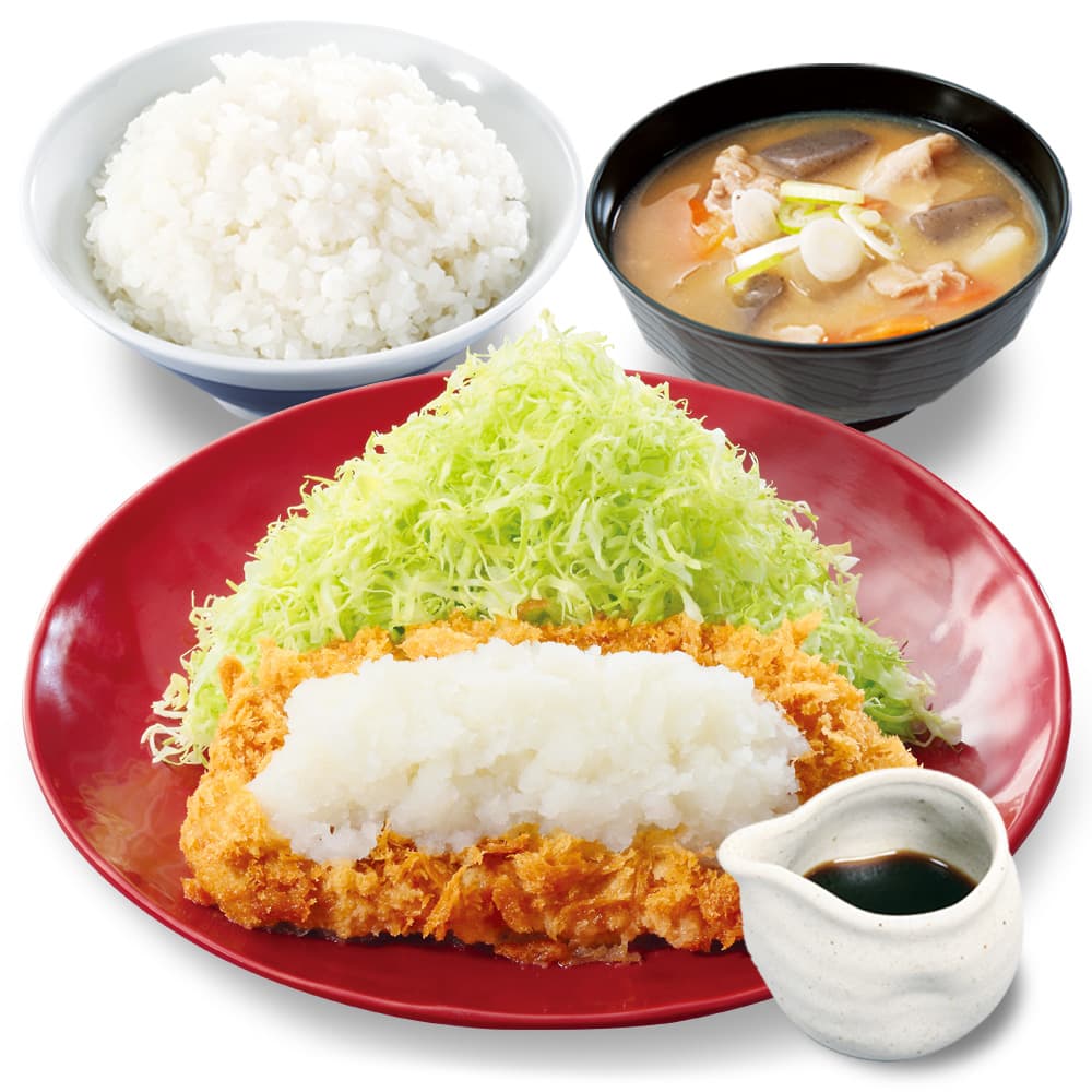おろしカツ定食が820円!?👀