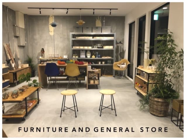 家具と雑貨のお店GENEです。