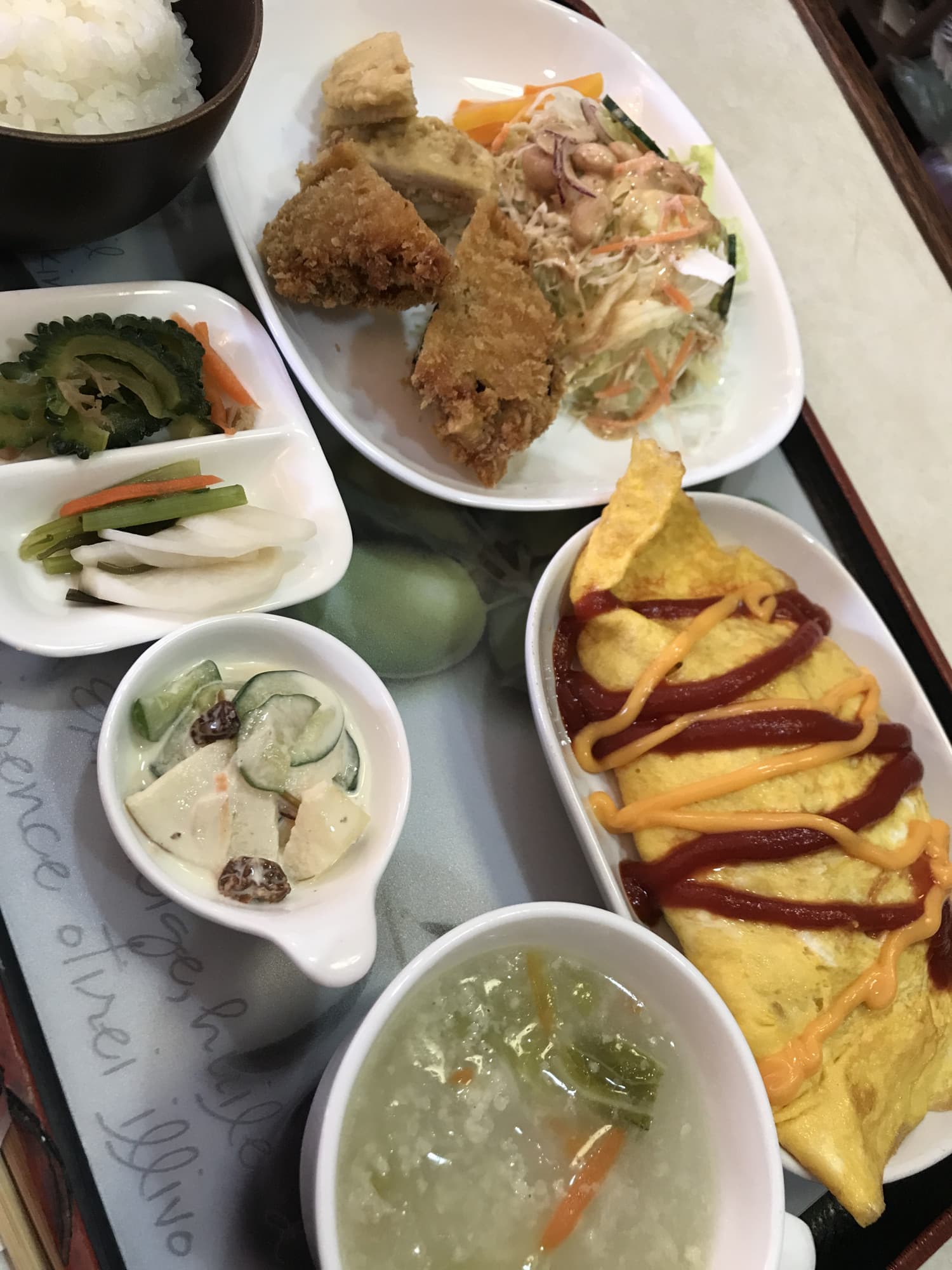 今日の日替わりランチ🍽