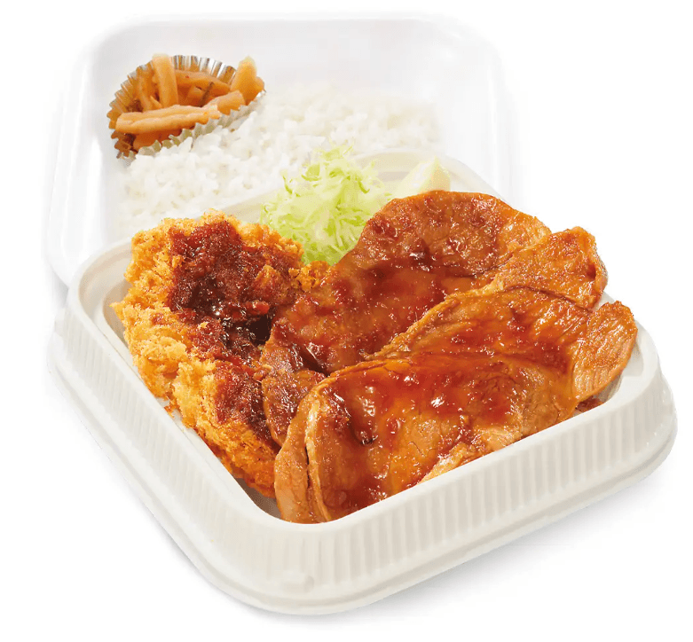 大判豚生姜焼き弁当!🥩