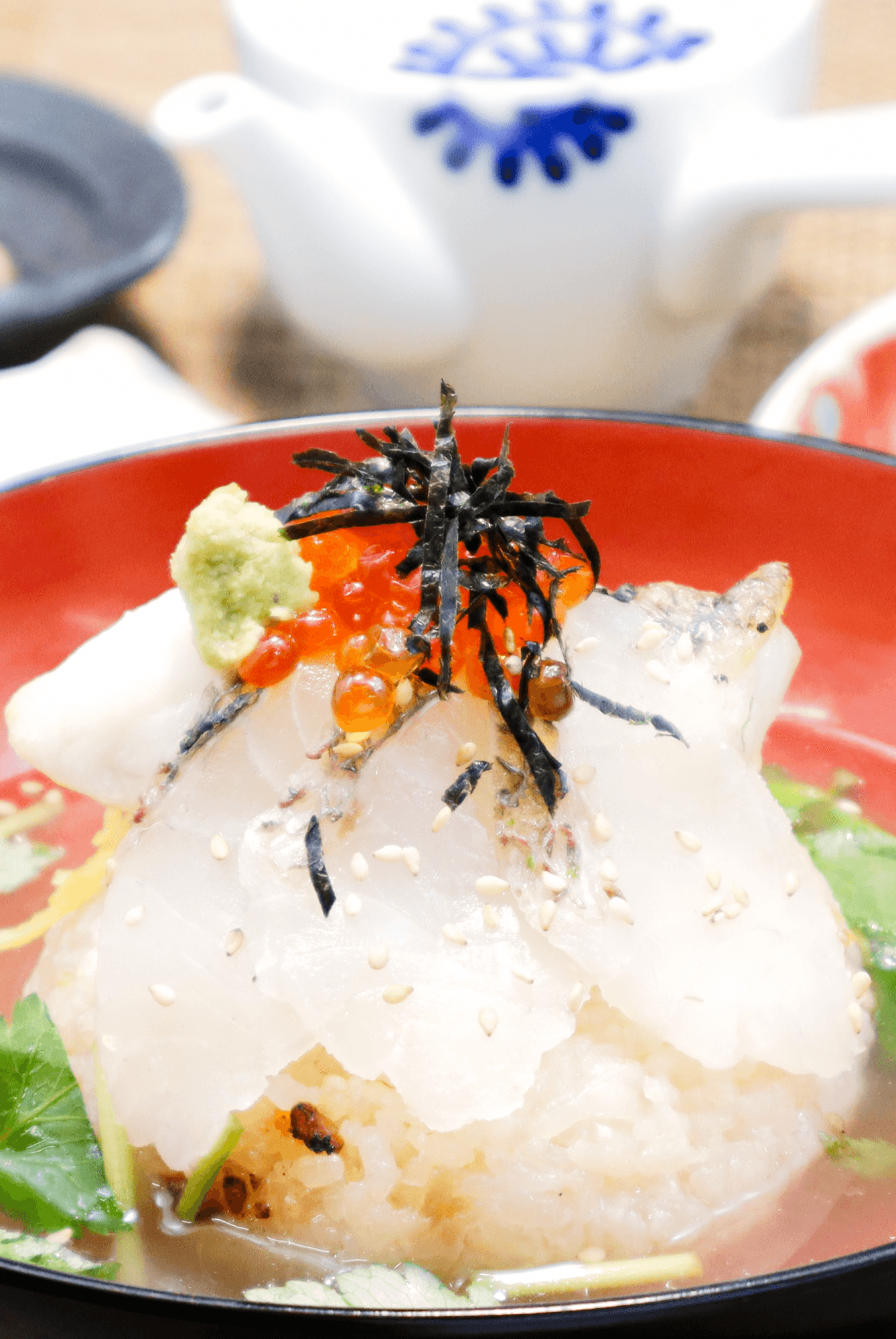 真鯛のさらさら茶漬け