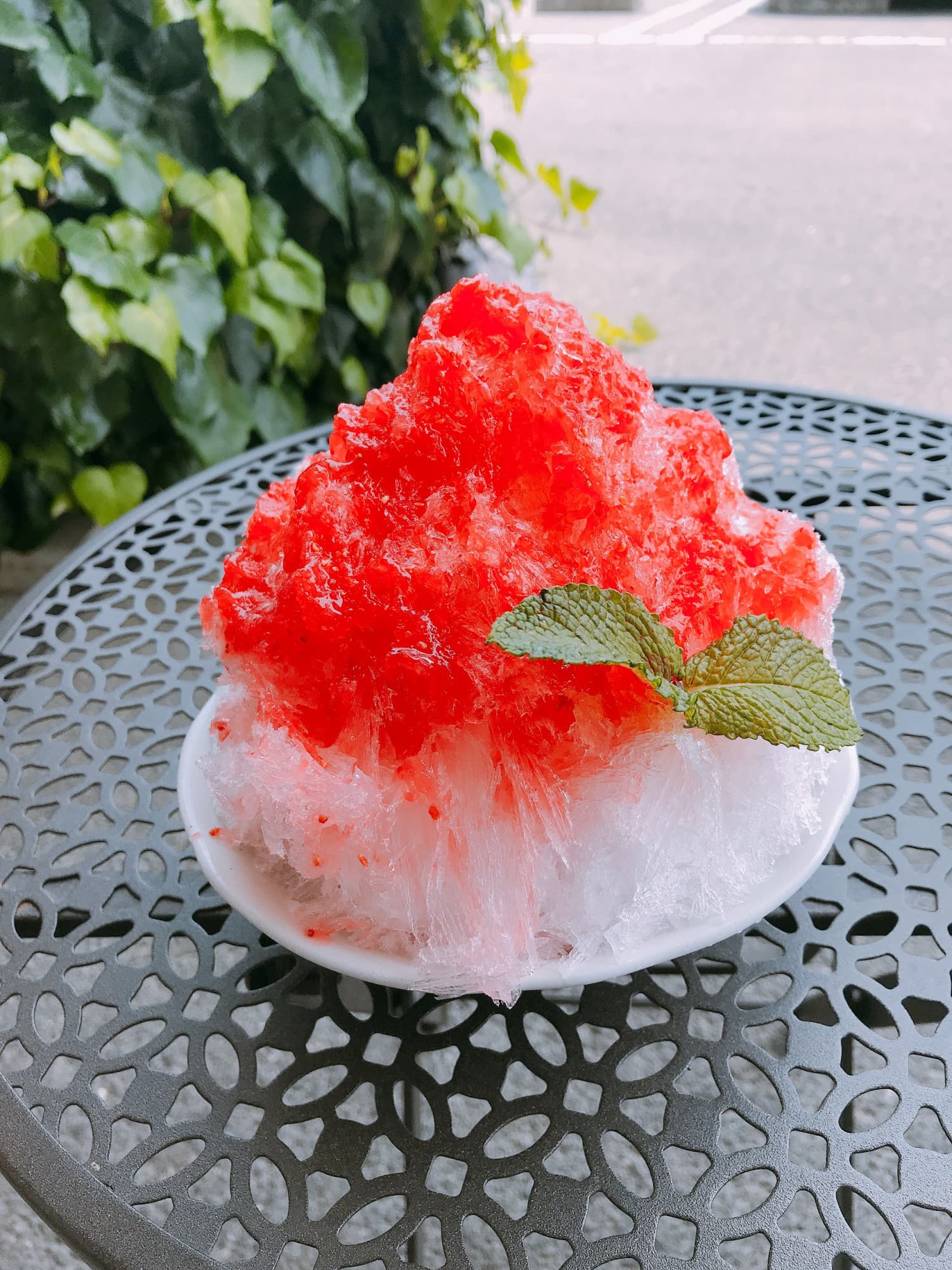 今年もかき氷の販売開始しました‼︎