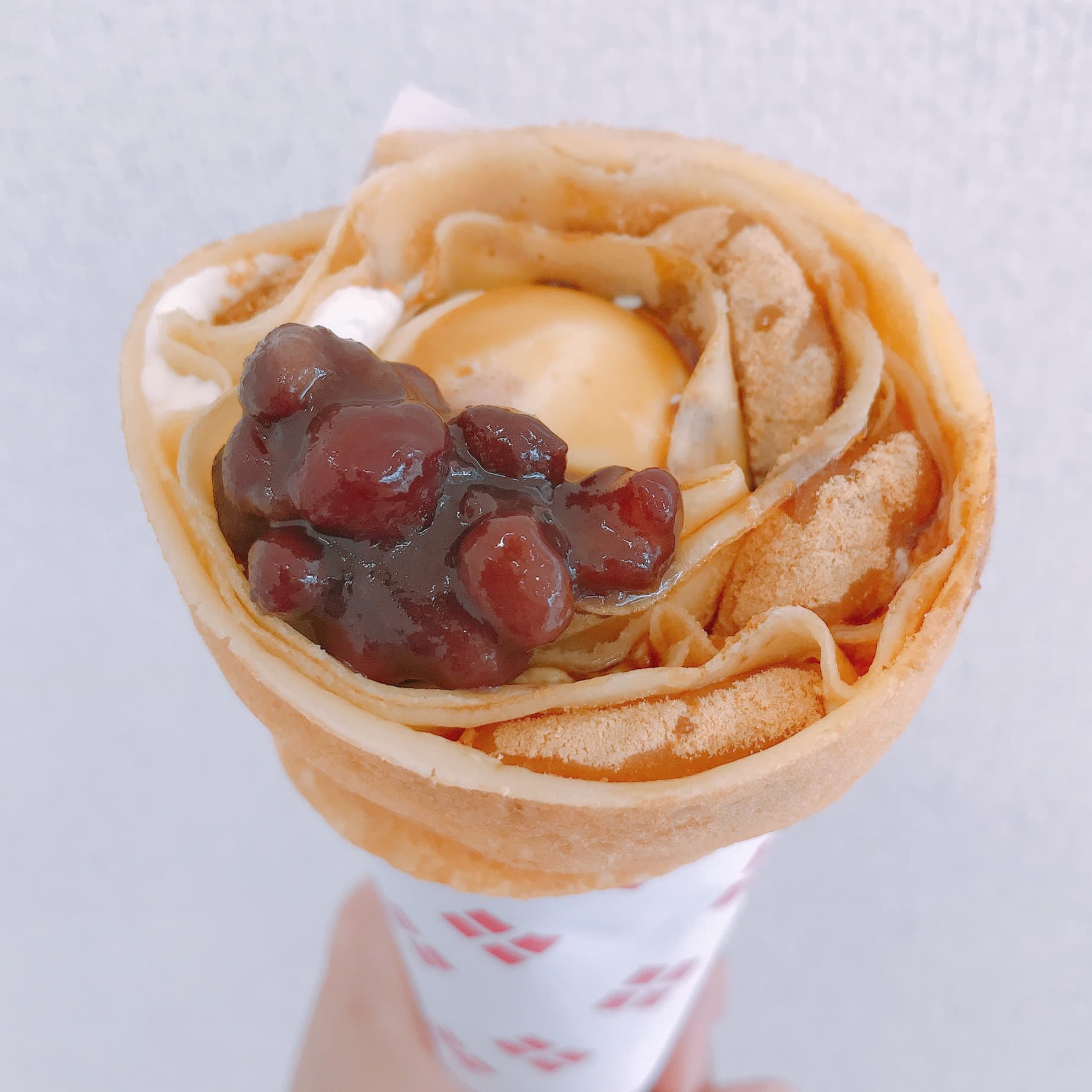 【NEW】アイスあずき信玄餅クレープ