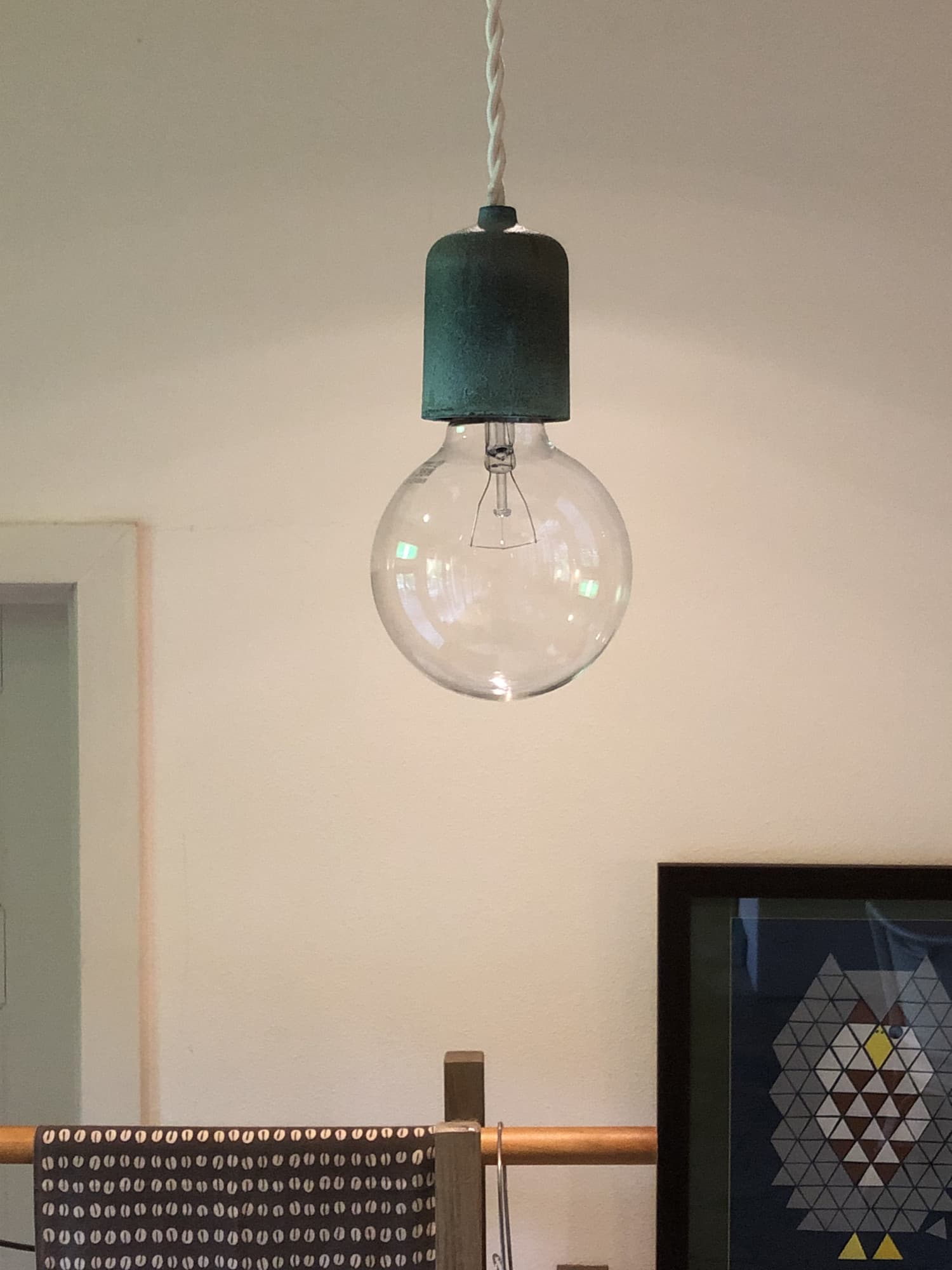 入口照明が変わりました💡
