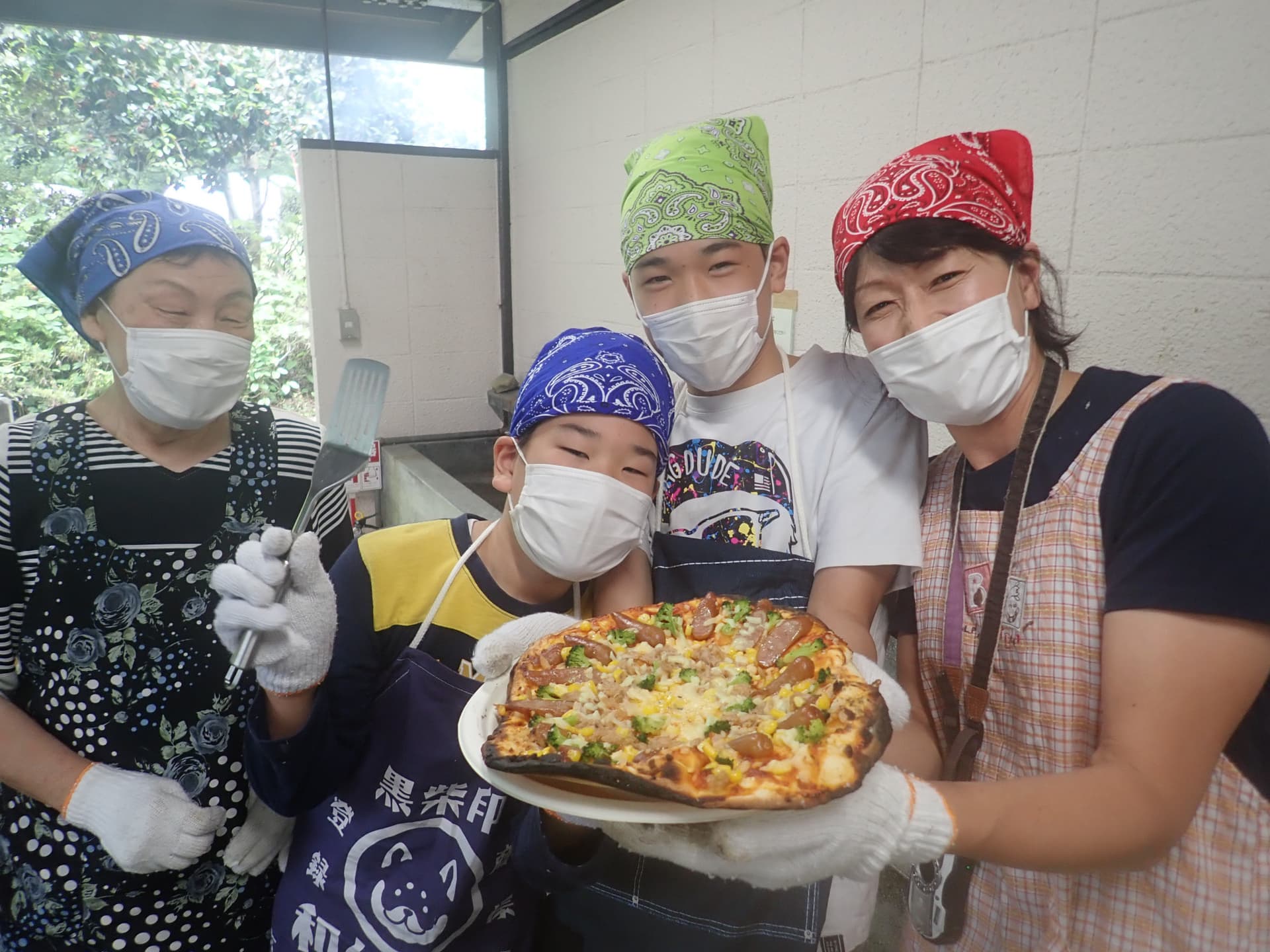 ピザ焼きイベント開催しました!