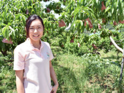 美味しい笑顔を届ける桃農家 | 森田 絵美さん