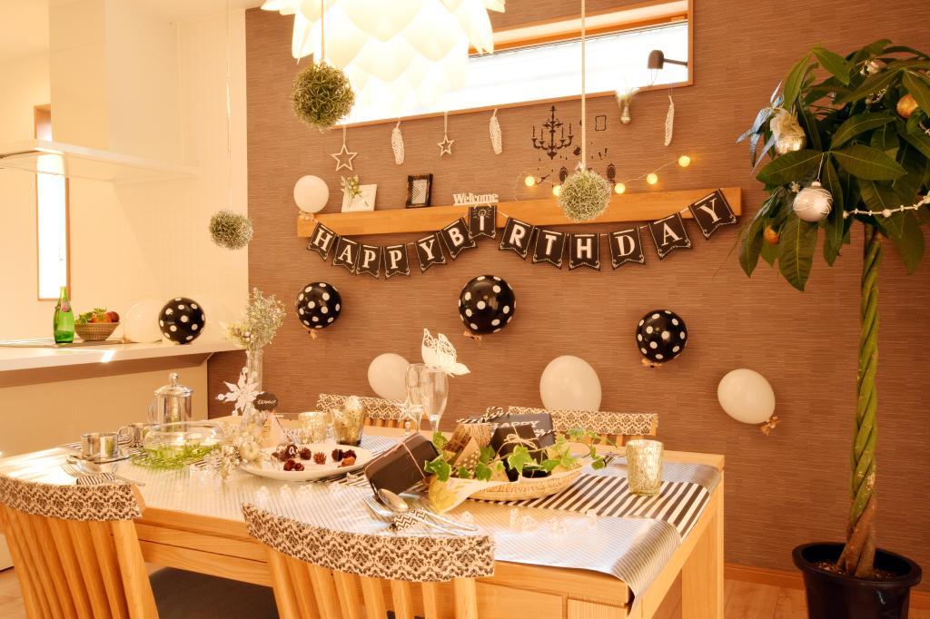 シックロマンティックのデコレーション全体