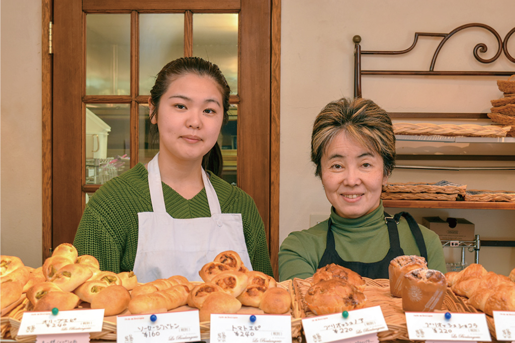 ラ・ブーランジュリーの店主さん