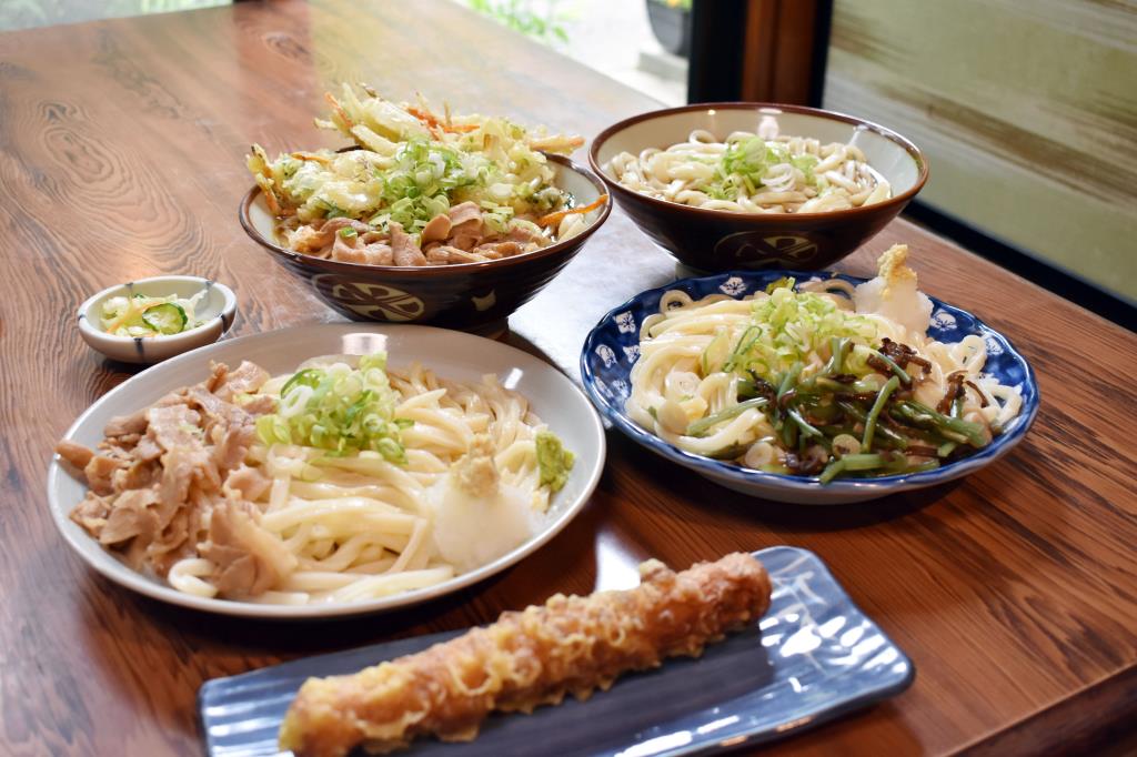 麺処 天めん 山中湖 うどん 1