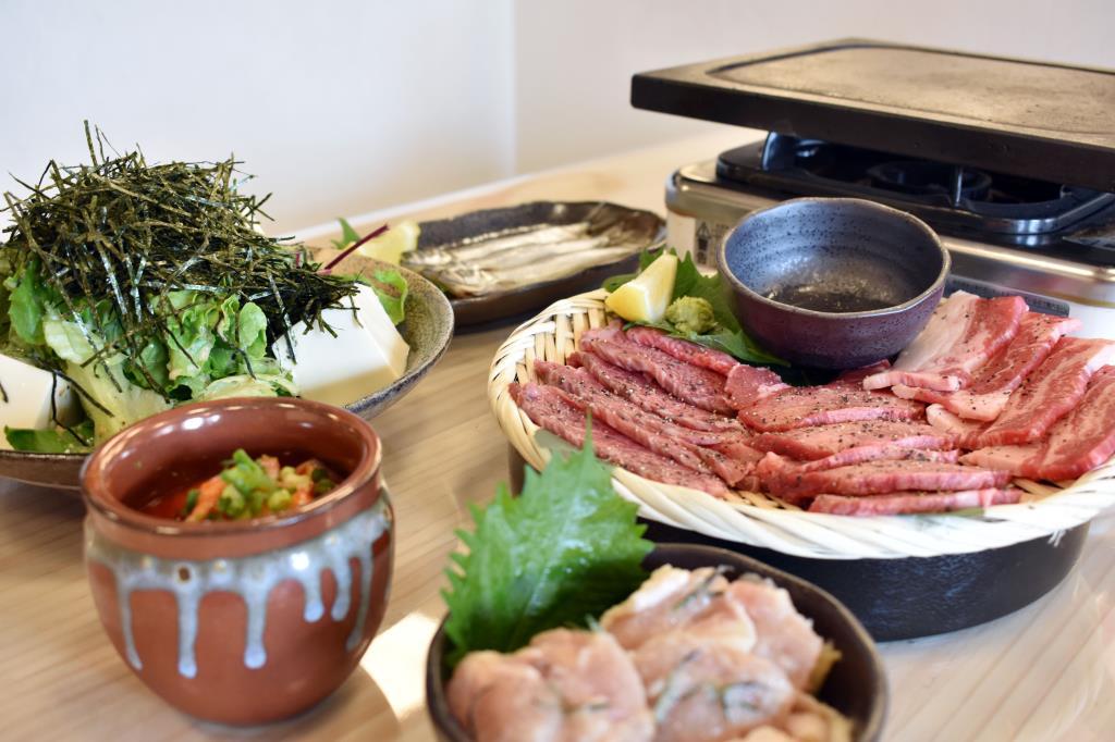 Hormone lava grilled Kinzo Fujikawaguchiko-cho grilled meat 1