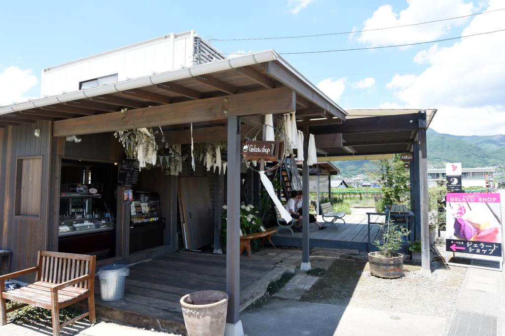 桃農家café ラ・ペスカ 山梨市 グルメ カフェ 5