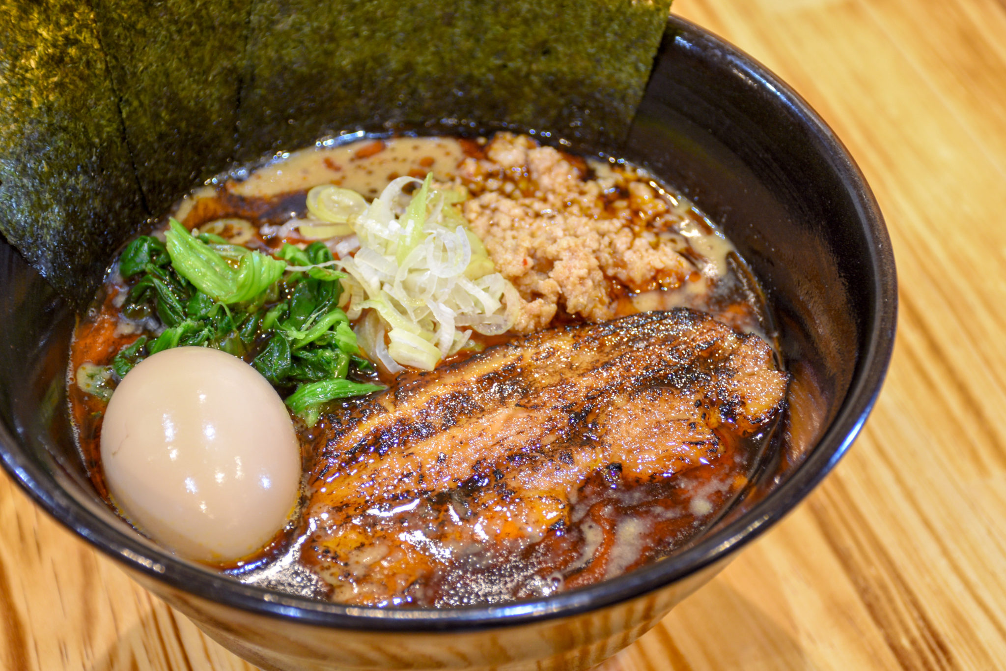 Ramen Tsukemen Pork Fire Main Store Showa Town Gourmet Ramen 1