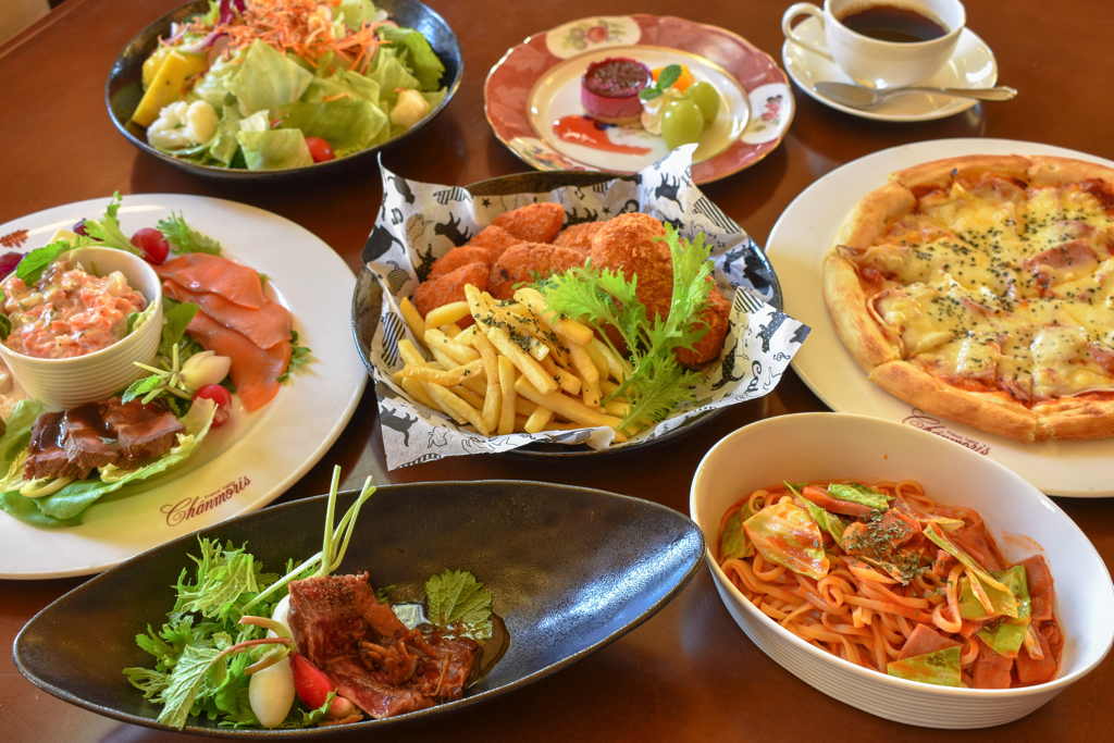 レストラン シャンモリのグループセット1