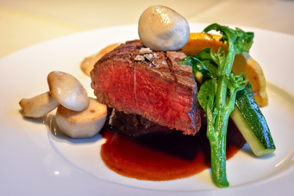 キュイエットの甲州麦芽ビーフ