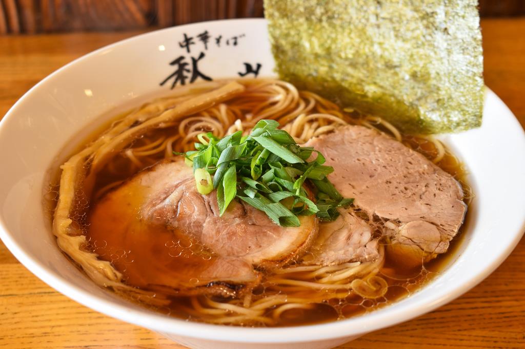 中華そば秋山 南アルプス市 ラーメン 1