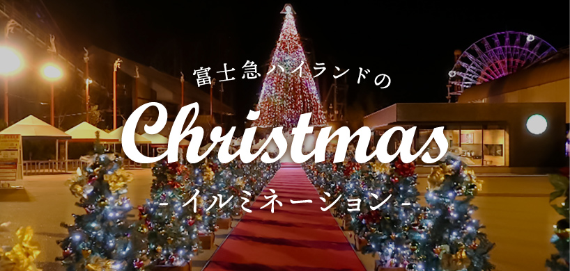富士急ハイランドのクリスマスイルミネーション