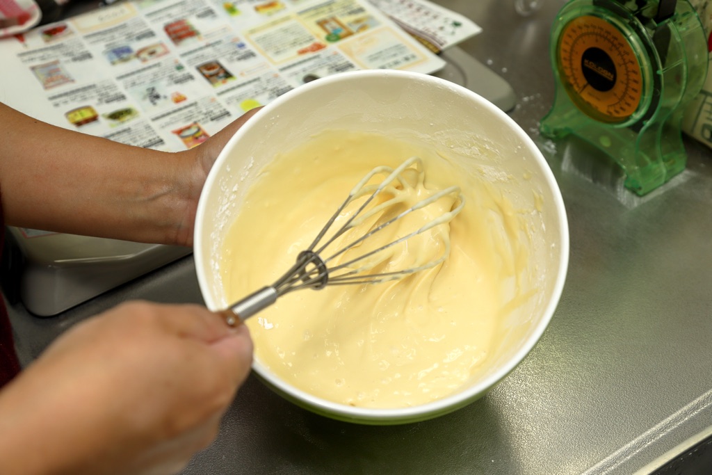 米粉のパンケーキ レシピ工程2
