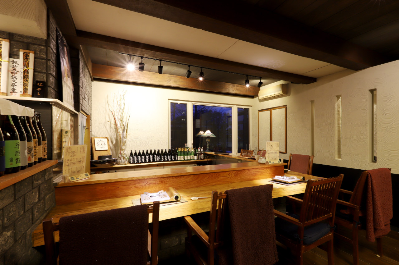 Inside the Shabushabu Hayashi store