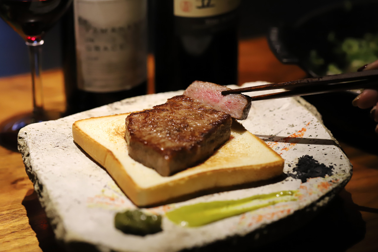 Koshu beef sirloin steak