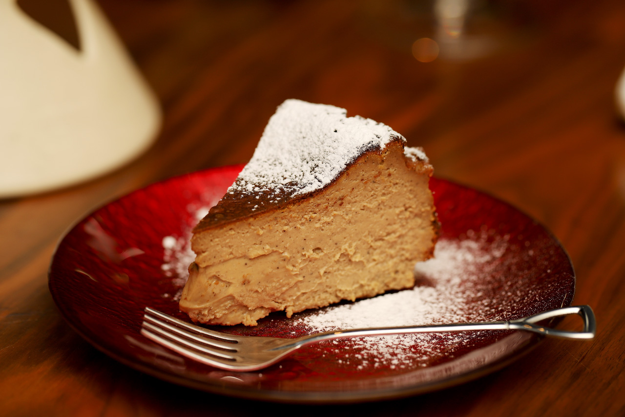 紅茶のチーズケーキ