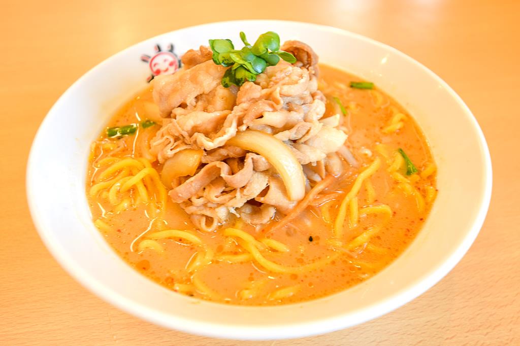 The power of miso Nakaogawara store Kofu City Ramen